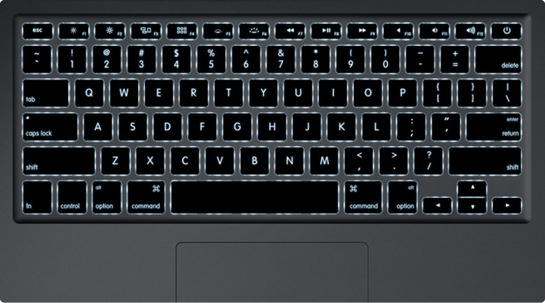 Sihirli elma yeni macbook air klavye