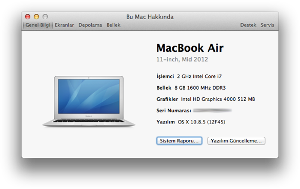 apple macbook os x intel core i5
