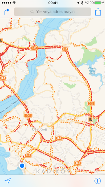 sihirli-elma-apple-harita-trafik-bilgisi-2
