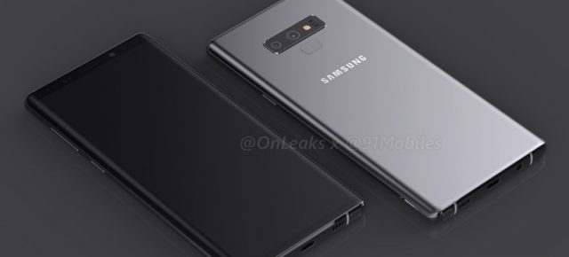 Galaxy Note 9 KOnsept