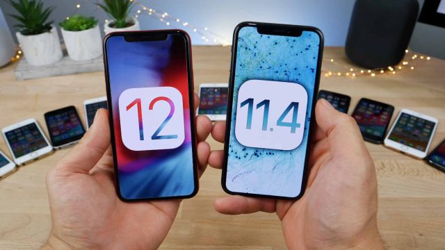 iOS 12 ve iOS 11.4 Test