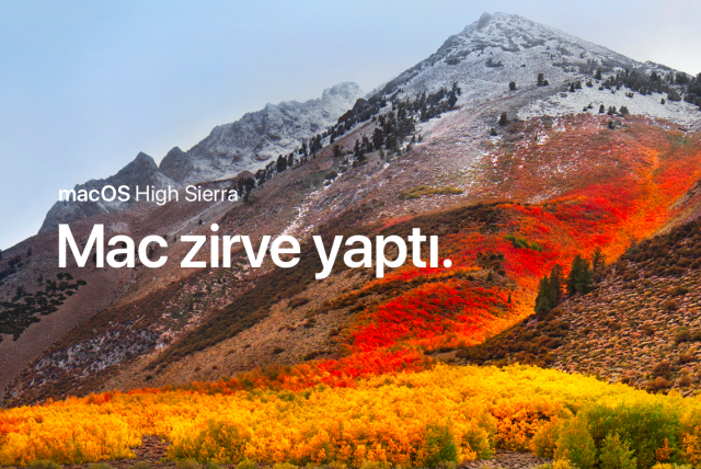 macOS High Sierra macOS High Sierra