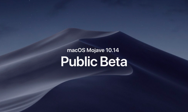 macOS Mojave 10.14 Public Beta macOS Mojave 10.14 Public Beta