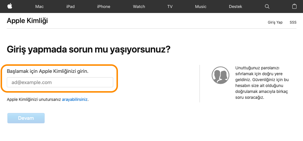 Apple Kimligimi Veya Parolami Unuttum Ne Yapabilirim Sihirli Elma