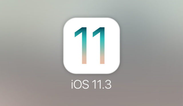 Apple iOS 11.3