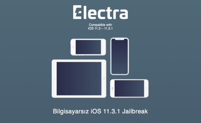 Bilgisayarsız iOS 11.3.1 Jailbreak