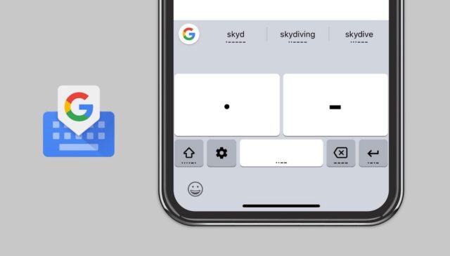 Google Gboard Mors Alfabesi Google Gboard Mors Alfabesi