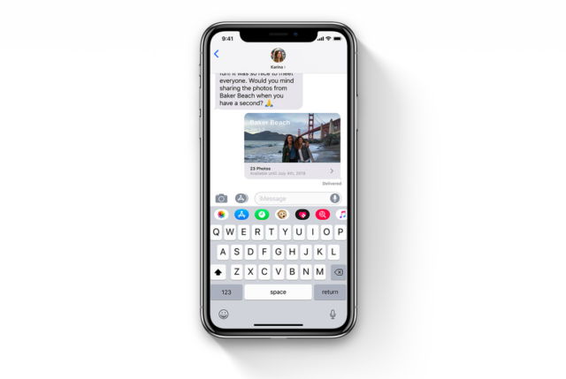 iOS 12 Mesajlar Uygulaması iOS 12 Mesajlar Uygulaması