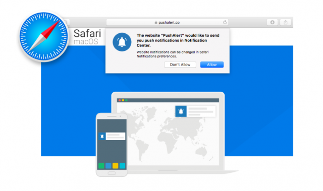 macOS Safari Bildirimleri