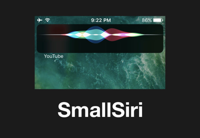 SmallSiri Jailbreak Tweak SmallSiri Jailbreak Tweak