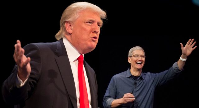 Tim Cook ve Donald Trump geçtiğimiz gün bir araya geldi Tim Cook ve Donald Trump geçtiğimiz gün bir araya geldi