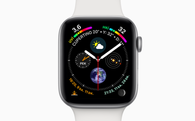 Apple Watch Series 4 Saat Kadranları