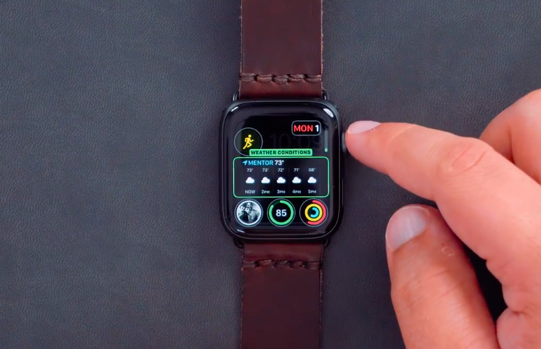 Apple Watch Series 4 İnfografik Modüler
