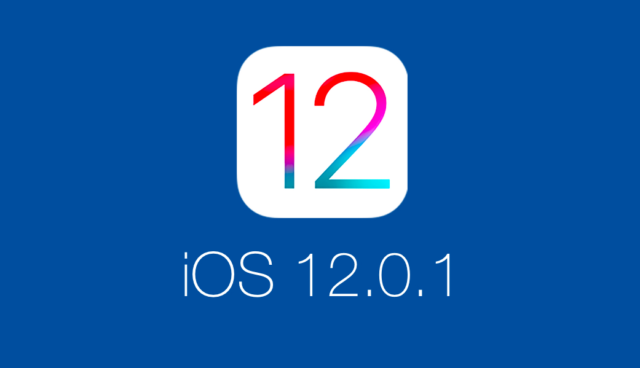 iOS 12.0.1 Güncellemesi iOS 12.0.1 Güncellemesi