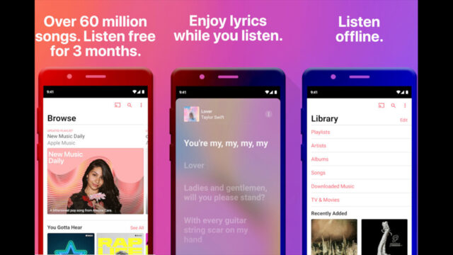 Apple Music'in Android sürümüne yeni bir özellik eklendi