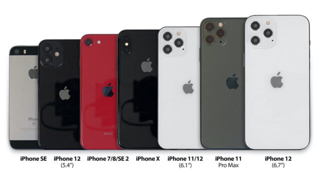 Yeni iPhone modellerinin büyüklüğü eski modellerle karşılaştırıldı