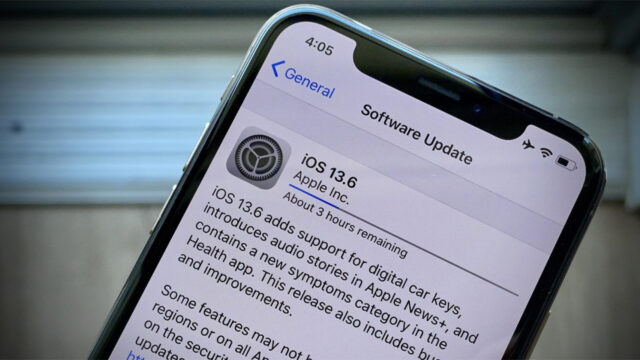 iOS 13.6'nın GM sürümü