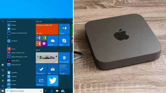 apple-m1-mac-ile-windows-calistirildi